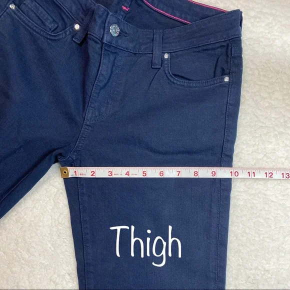 💕HP💕 NWOT Kate Spade Live Colorfully Ankle Zip Skinny Jeans
Size 28 6/Small - Picture 12 of 14